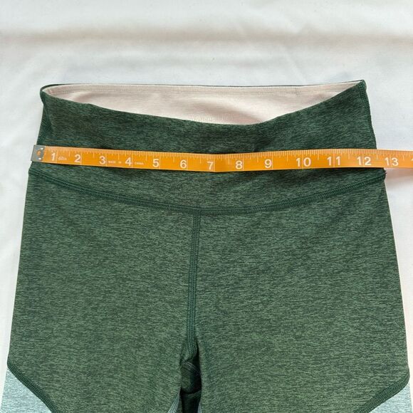 Outdoor Voices Size S Green Pink Colorblock Springs 7/8 Legging Mid Rise Gym - Picture 5 of 8